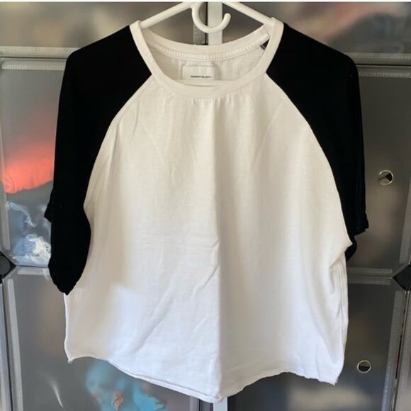 Current Elliott The Velvet Raglan Tee Shirt NWOT - Picture 8 of 9